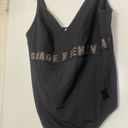 One Piece NEW! Savage x Fenty Black  logo banded Bodysuit plus size 3X Photo 3