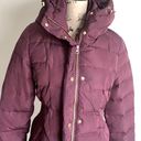 Cole Haan  Merlot Goose Down Puffer Coat Photo 12