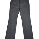 White House | Black Market  Heathered Gray Slim Straight Dress Pants Women's Size 4 Photo 0