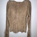 Arden B Vintage  Suede Leather Top Photo 3