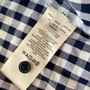 Anthropologie Maeve gingham button down shirt short sleeve 4 Small Photo 5