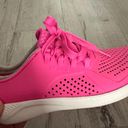 Crocs LiteRide Pink Pacer Sneakers Photo 3