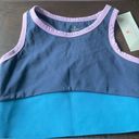 Sweaty Betty NWT  Power Frame Workout Vest Navy Blue Size Medium Photo 4