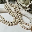 Buffalo white howlite 36” necklace. Gorgeous as a layering piece or alone Photo 0