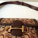 CELINE  Horsebit Carriage Brown Leather Shoulder Bag Photo 9