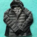 Michael Kors  Women's Puffer Jacket Gray Packable Hidden Hood Size M Photo 0