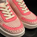 Nicole Miller NEW!  Brita Pink Multicolor Size 7.5 Sneakers Photo 3