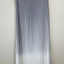 J. McLaughlin  Pleated Ombré A Line Midi Skirt Gray Size M Photo 7