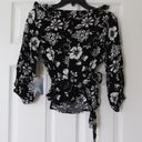 Majorelle  |Stevie Top Black Woodland Floral Photo 7