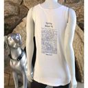 Fruit of the Loom  Girl with Ball 1961 Painting Recreation  '91 Tank Top Size L Photo 3