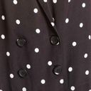 Forever 21 NWT Black Polka Dot Blazer Photo 4