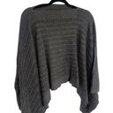 Lululemon  Forward Flow Sweater Poncho Women's One Size OS Dark Grey Gray Cape Photo 3