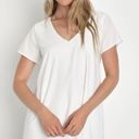 Show Me Your Mumu White Chiffon Sheer Mini Dress Photo 0