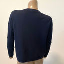 Everlane  wool navy blue V-Neck pullover lightweight sweater  SP 6002 Photo 6