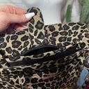 Nine West Women's Leopard Print Tote Handbag Snap Closure Photo 1