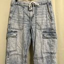 American Eagle Women’s High Waisted Acid Wash Jogger Style Jeans Photo 3