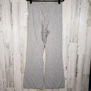 Ymi NWT  Heathered Grey Kozy Fit Knit Flare Pants Women's Size Large Photo 6