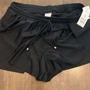 New Women Size Medium Black Swim Shorts Tankini Bottoms Bikini Beach Swimwear Photo 0