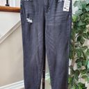 BP  Distressed Women Black Denim Cotton Stretch Straight Leg Jeans Pant Size 28 Photo 12