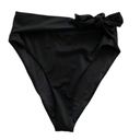 ONIA  Anais Black Tie Bikini Bottom Size XS NEW Photo 2