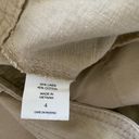 Krass&co NY &  Linen Cotton Blend Crop Straight Leg Khaki Pants Sz 4 Photo 6