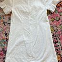 Loft White Eyelet Mini Dress Photo 1