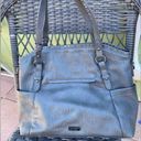 Jessica Simpson Like New  Gray Large Satchel Photo 4