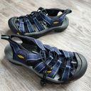 Keen  Newport H2 Navy Blue Waterproof Bumper Toe Hiking Trail Sandal Women Size 7 Photo 1