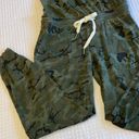 n:philanthropy NEW!  Size XS Britton One-Shoulder Jumpsuit Green Black Camouflage Photo 5