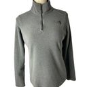 The North Face  Jacket Womens S/P Gray Fleece‎ Pullover Half Zip Outdoors Hiking Photo 0