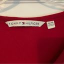 Tommy Hilfiger  XLarge Cranberry Paisley Tank with Buttons in front Photo 11