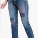 Alice + Olivia AO.LA | By  High Rise Slim Girlfriend Jeans Saint & Sinner Size 25 Photo 8