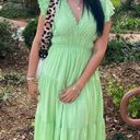 Green maxi dress Size M Photo 1