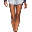 Free People Sky High Denim Mini Skirt Photo 3