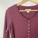 Ariat  Burgundy Red Henley Long Sleeve T-Shirt S Photo 18