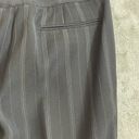 Emporio Armani  Black Pinstripe Mob Wife Dress Pants Slacks Size 6/28 Photo 5