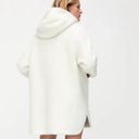 ZARA NEW  Ecru White Oversized Fleece Coat Jacket Photo 1