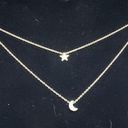 The Moon Silver & Star Multilayer Necklace Photo 0