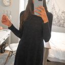 Alya Navy Blue Sweater Dress Photo 0