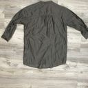 Joie Gray 3/4 Sleeve Lightweight Button Down Women's Shirt Front Pockets Size XS Photo 4