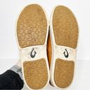 Olukai  Pehuea Cognac Tan Leather Slide On Loafers Size 6.5 Women’s Photo 3