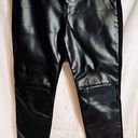 Ralph Lauren Lauren  Women Faux Leather Leggings Black Size 6 Photo 0