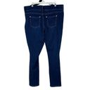 Mixit  Women's Elastic Waist Stretch Jeggings Size XL Blue Photo 3