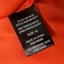 Trixxi Clothing Company Orange Smocked Floral Square Neck Empire Dress sz Medium Photo 5