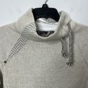 prAna  Lucia Gray Zig Zag Turtleneck Wool Blend Sweater Photo 5