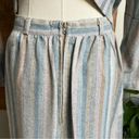 Vintage 1970’s Pastel Striped Blazer & Skirt Suit Set Small Multiple Photo 6