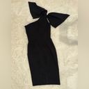 Dress the Population NWOT  Tiffany One-Shoulder Midi Dress Black M Photo 5