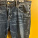 Pistola  ladies dark wash distressed cropped designer denim size 29 Photo 8