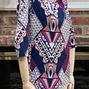 Renee C . purple multi patterned long sleeved top / S / Excellent condition Photo 1