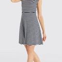 Draper James  Blue&White Stripe Ponte Knit A Line Dress Sz.XL Photo 0